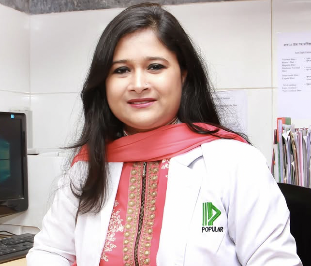 Nutritionist Nishat Sharmin Nishi